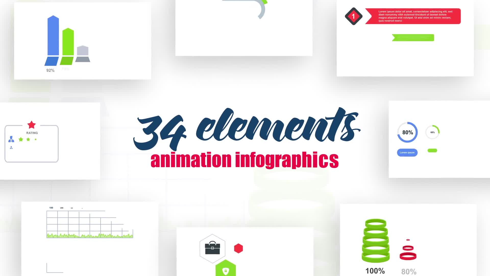Infographics vol.13 Videohive 25593808 After Effects Image 1