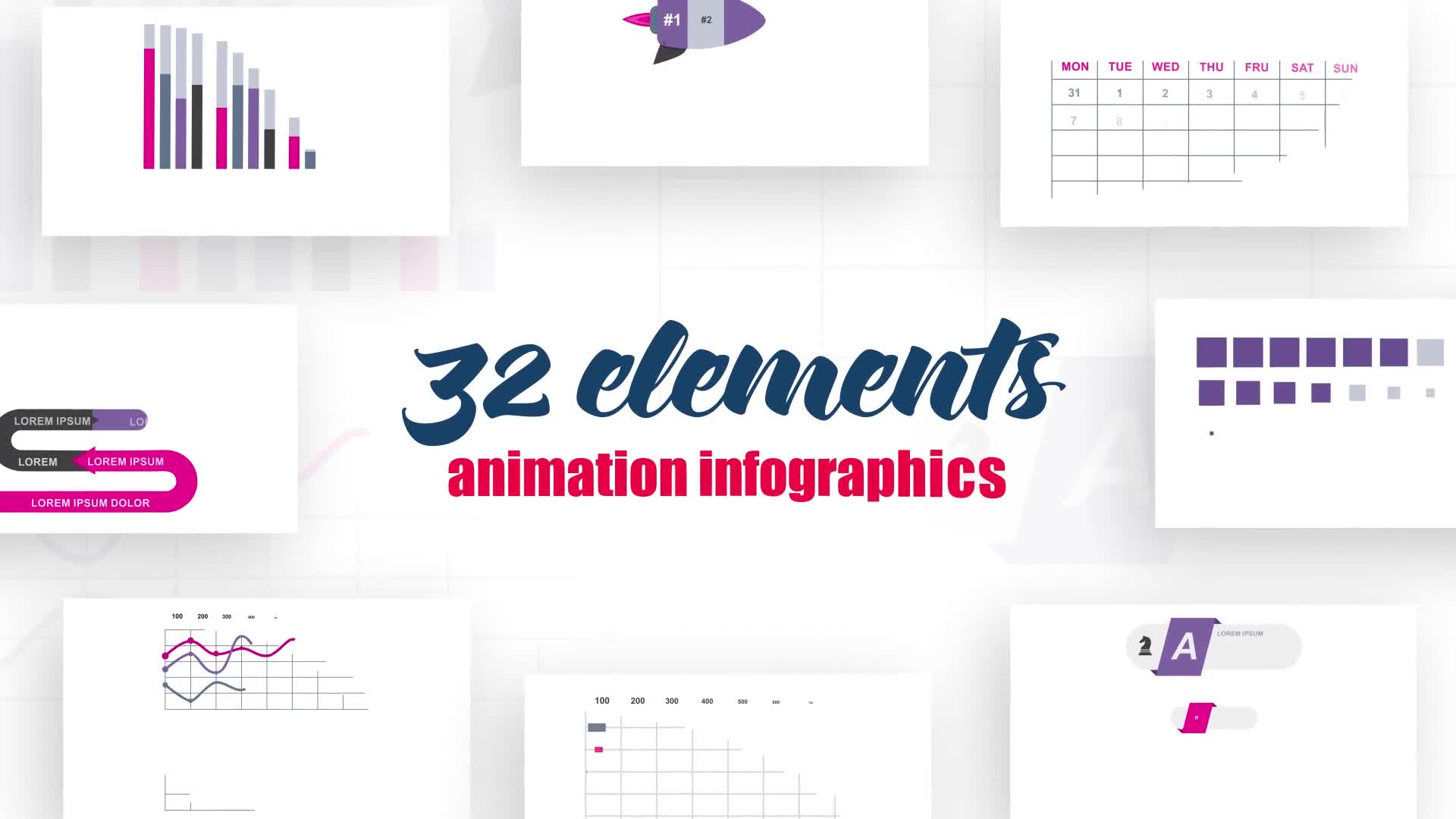 Infographics vol.14 Videohive 25615652 After Effects Image 1