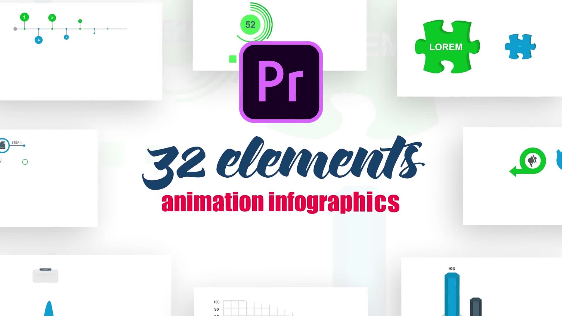 Infographics Vol.17 for Premiere Pro Videohive 26520910 Premiere Pro Image 1