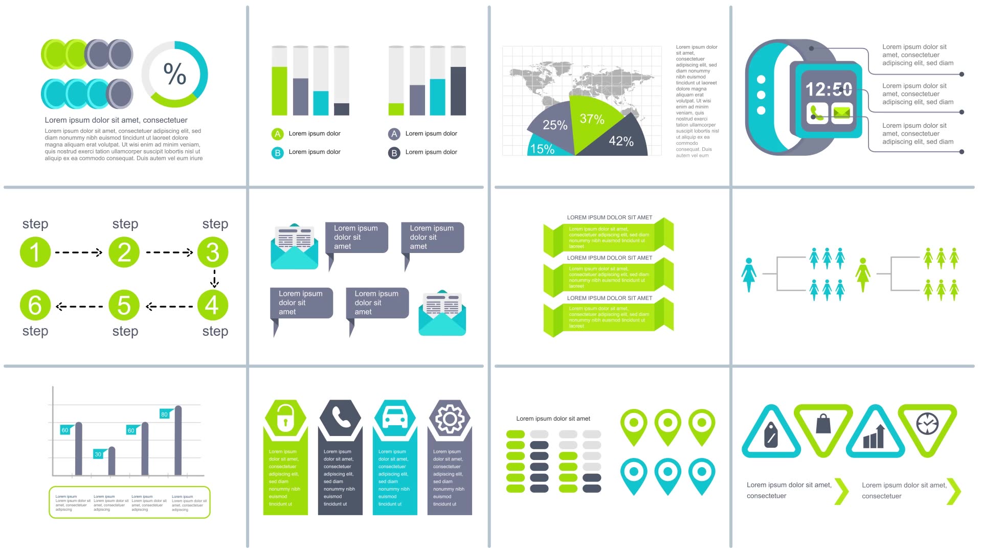 Infographics Vol.18 Videohive 25645499 After Effects Image 3