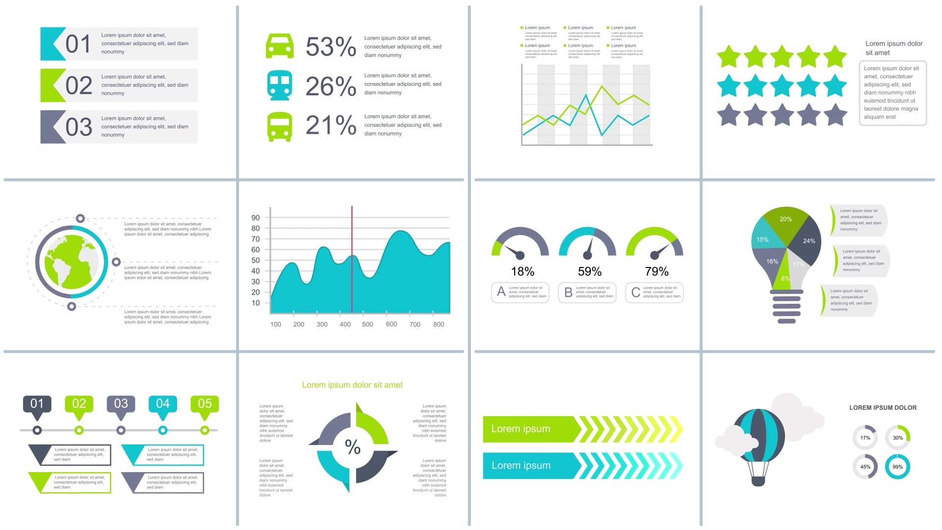 Infographics Vol.18 Videohive 25645499 After Effects Image 8