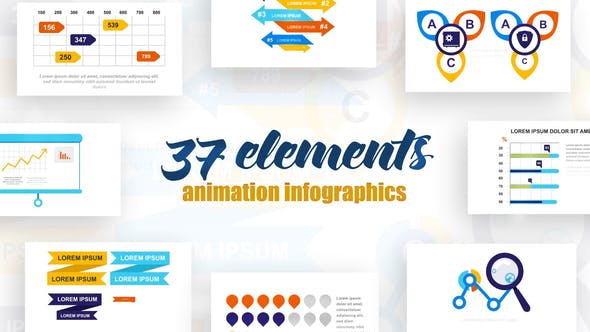 Infographics Vol.19 - Videohive 25645527 Download