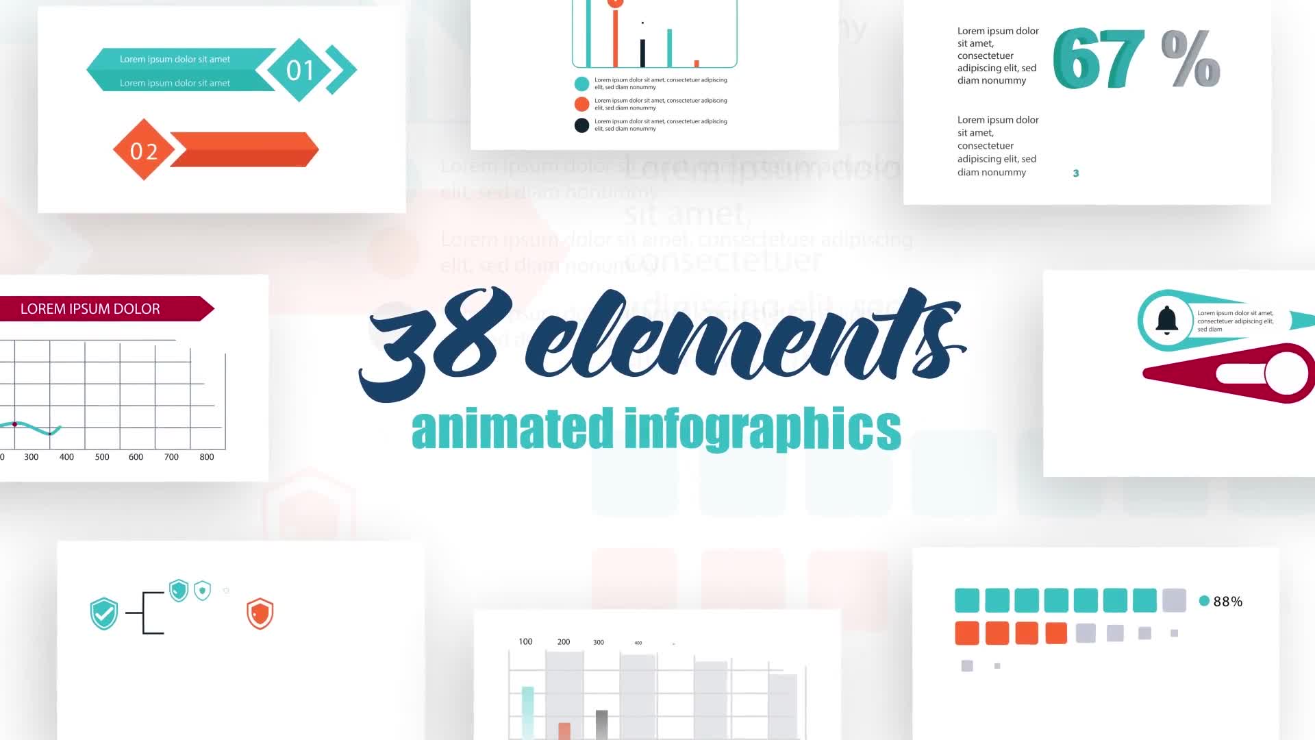 Infographics Vol.24 Videohive 25750547 After Effects Image 1