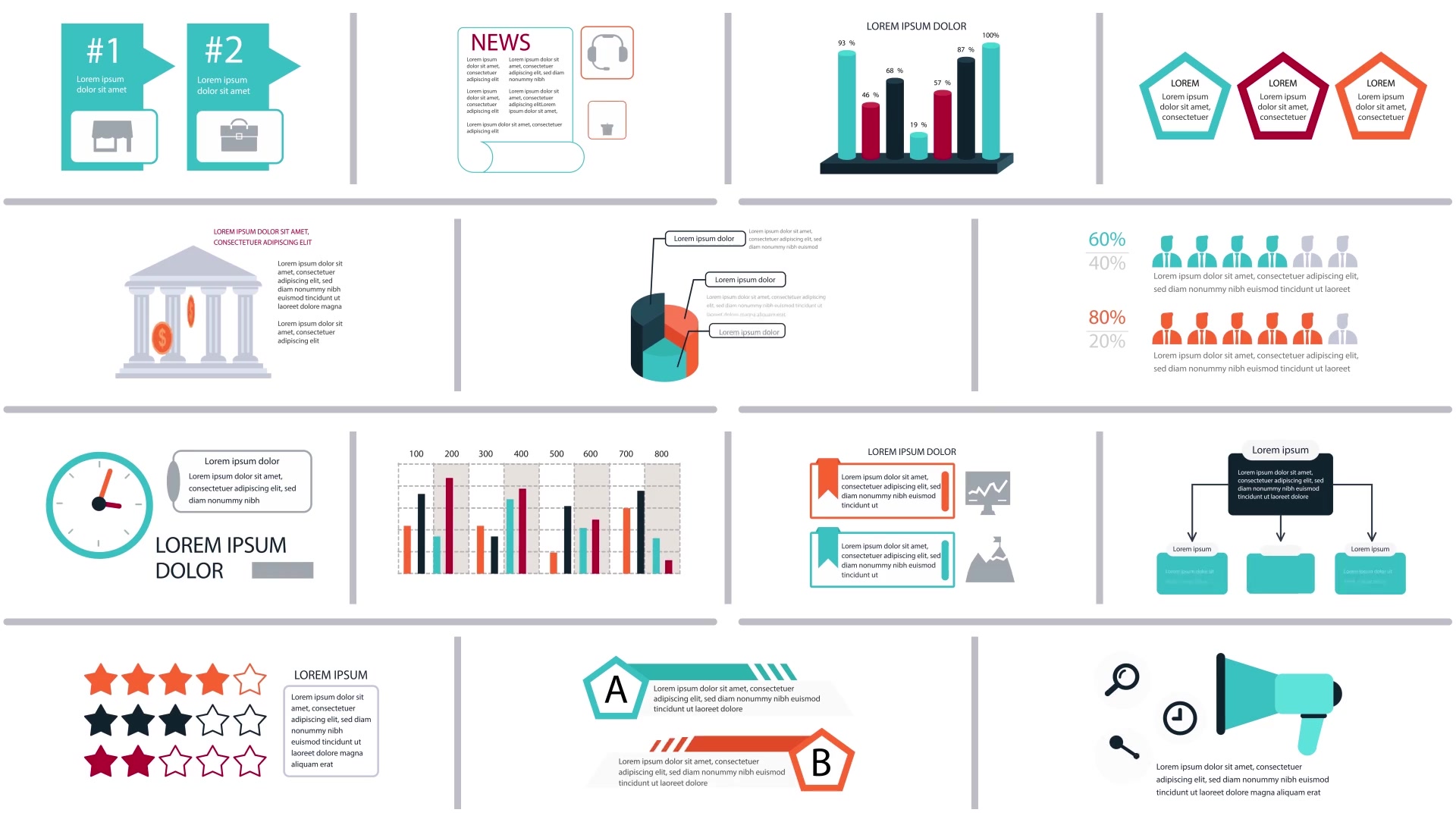 Infographics Vol.24 Videohive 25750547 After Effects Image 6