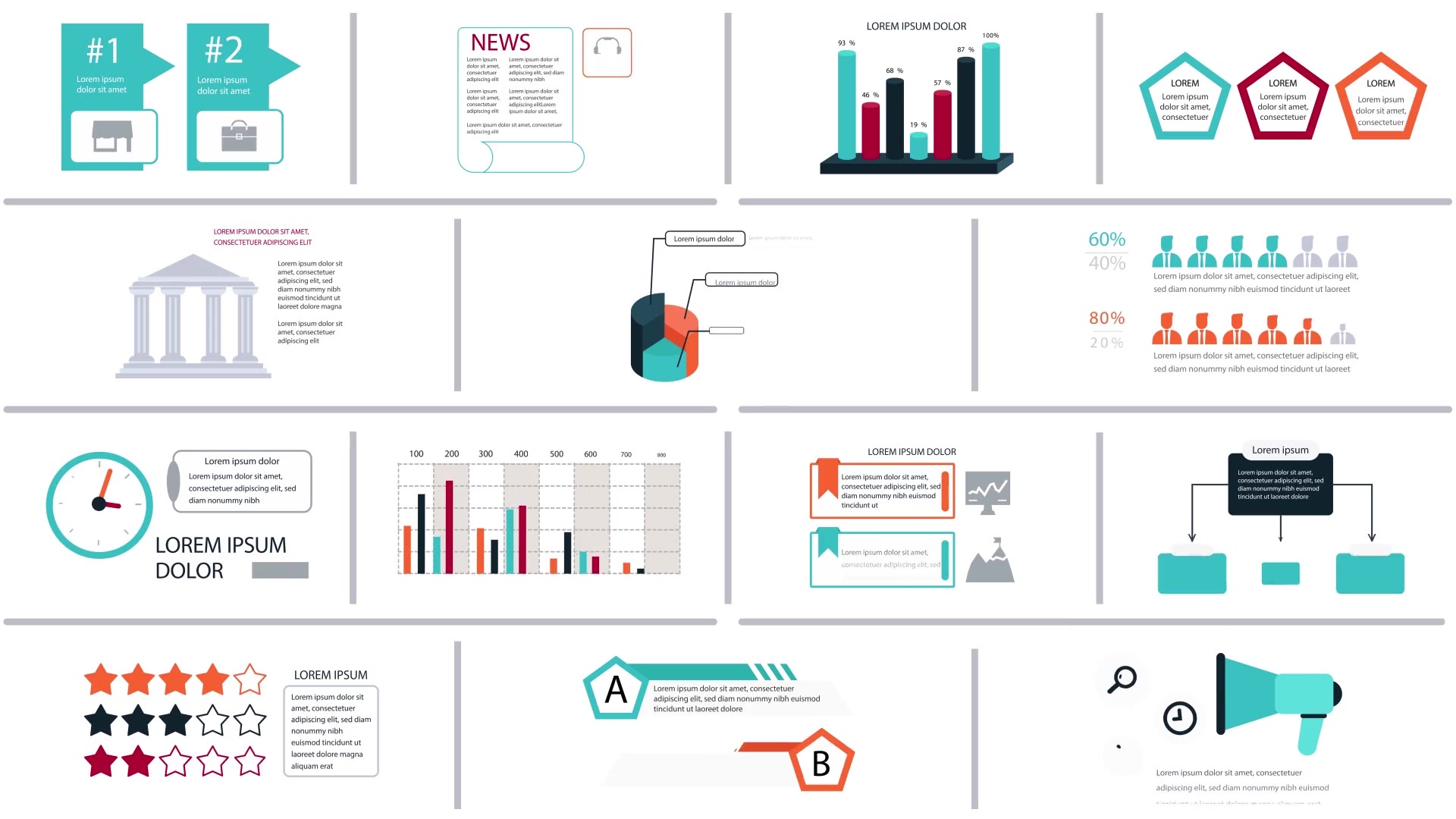 Infographics Vol.24 Videohive 25750547 After Effects Image 7