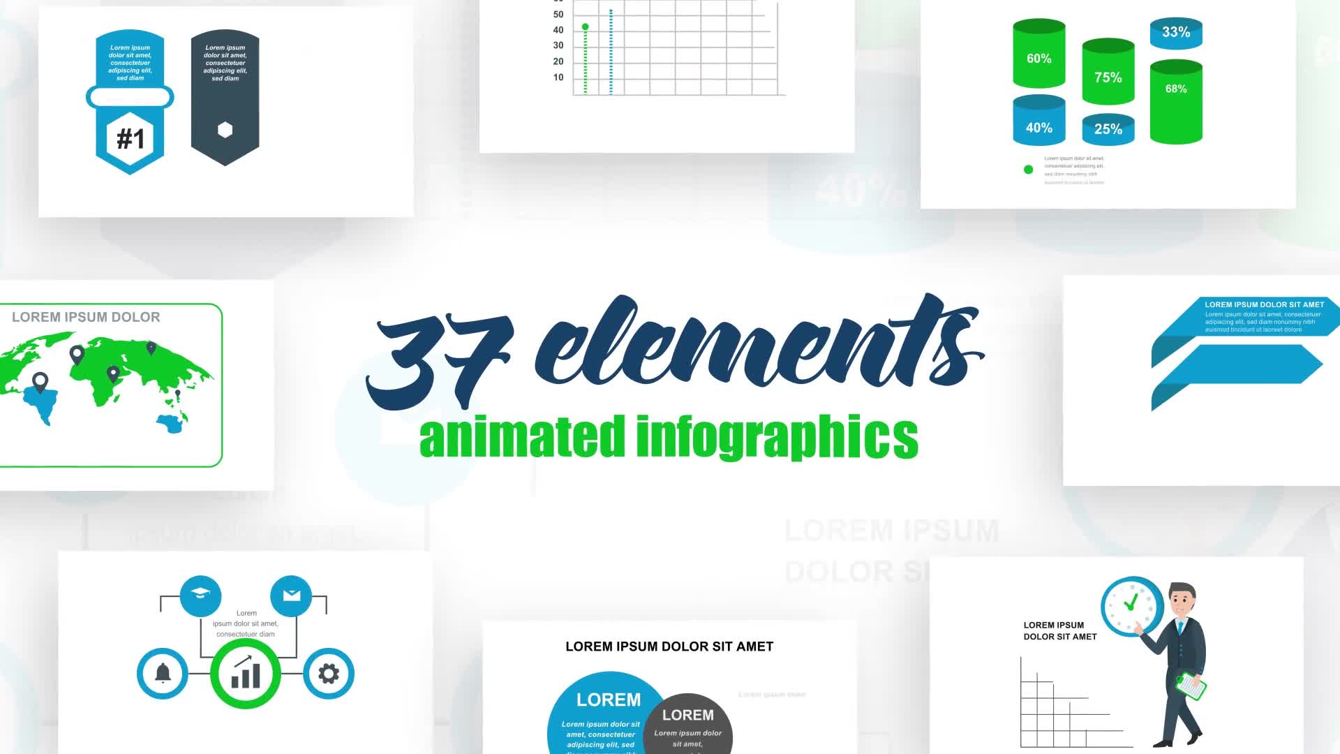 Infographics Vol.39 Videohive 27462144 After Effects Image 1