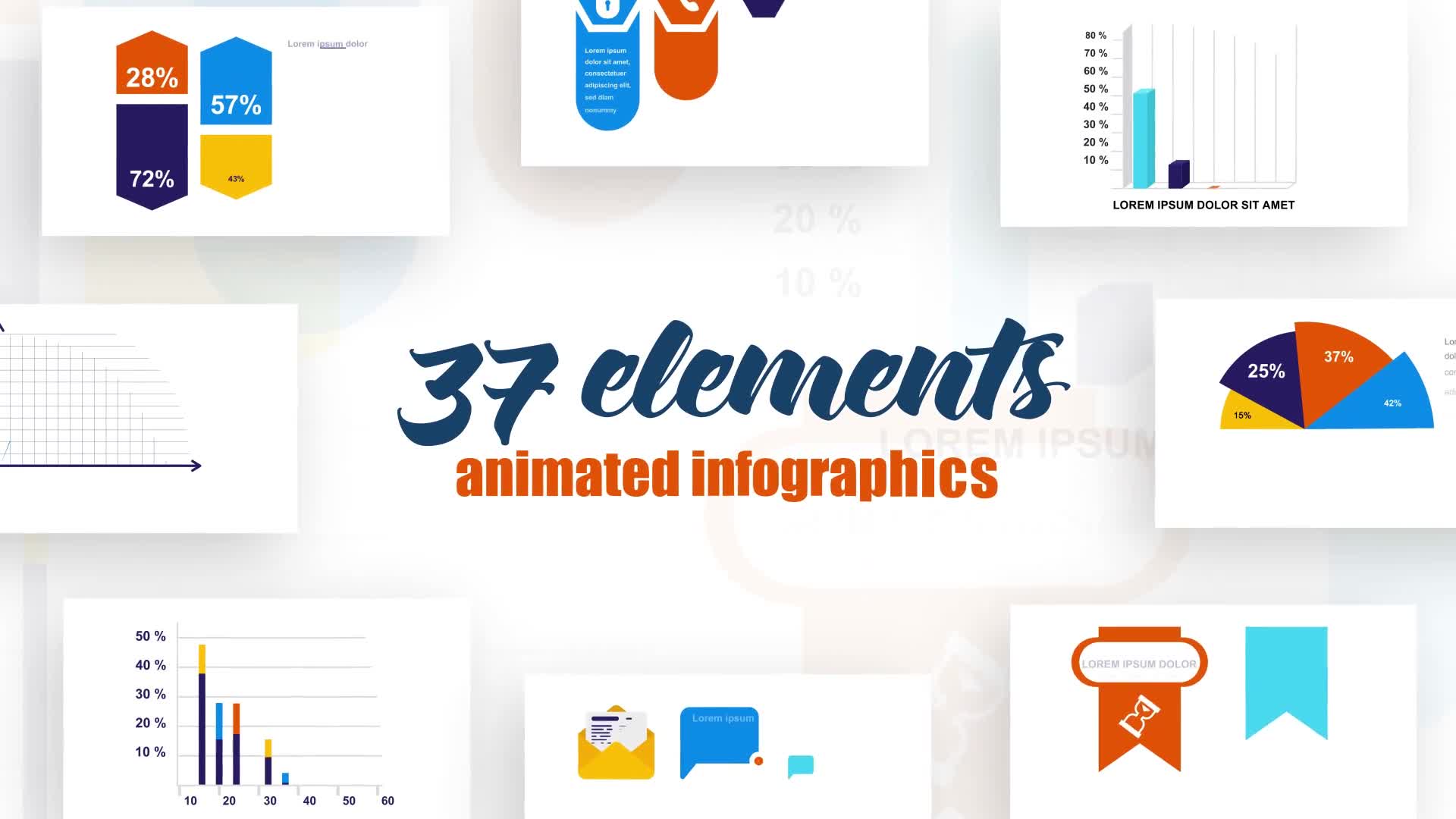 Infographics Vol.40 Videohive 27462235 After Effects Image 1