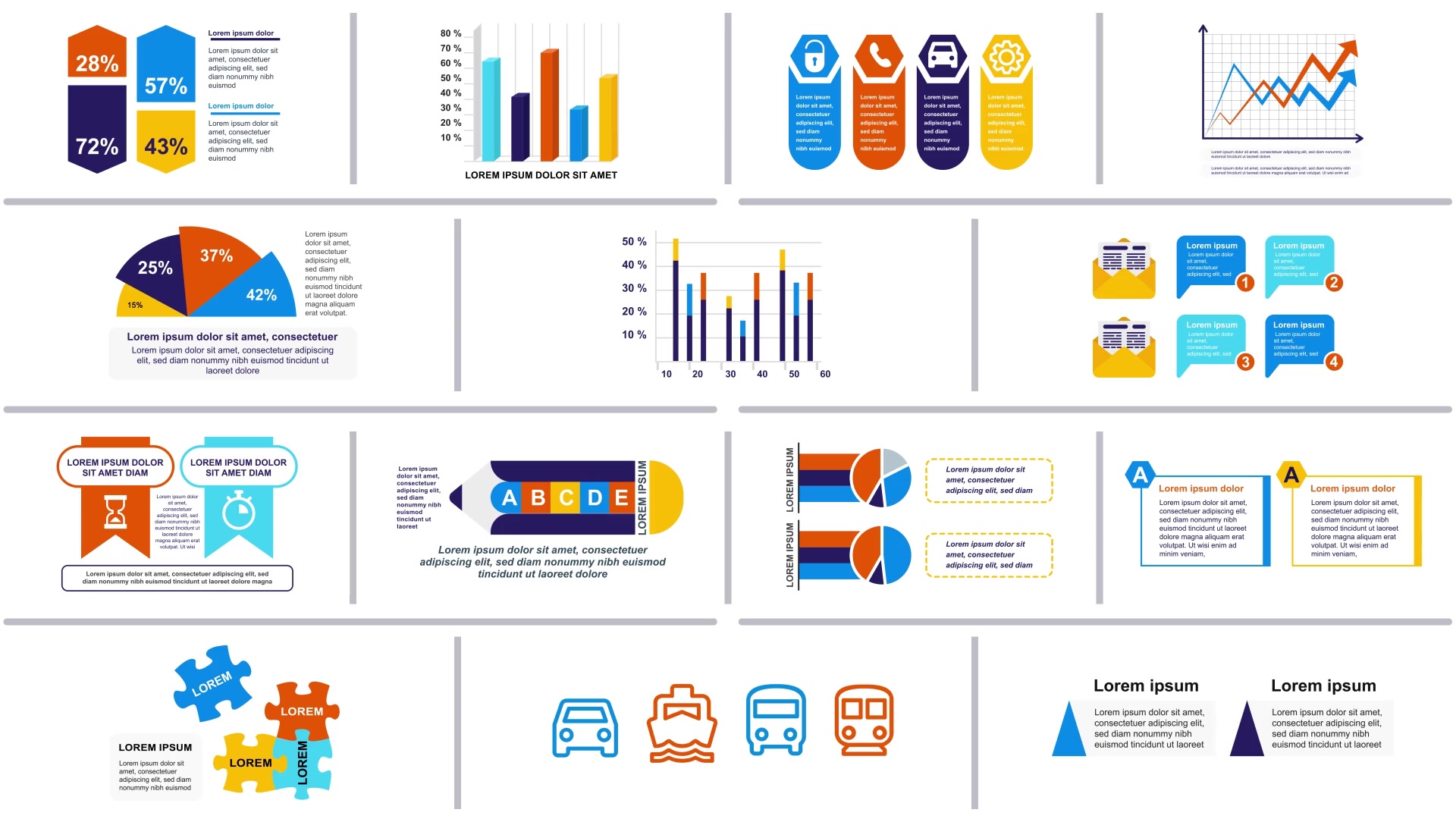 Infographics Vol.40 Videohive 27462235 After Effects Image 4