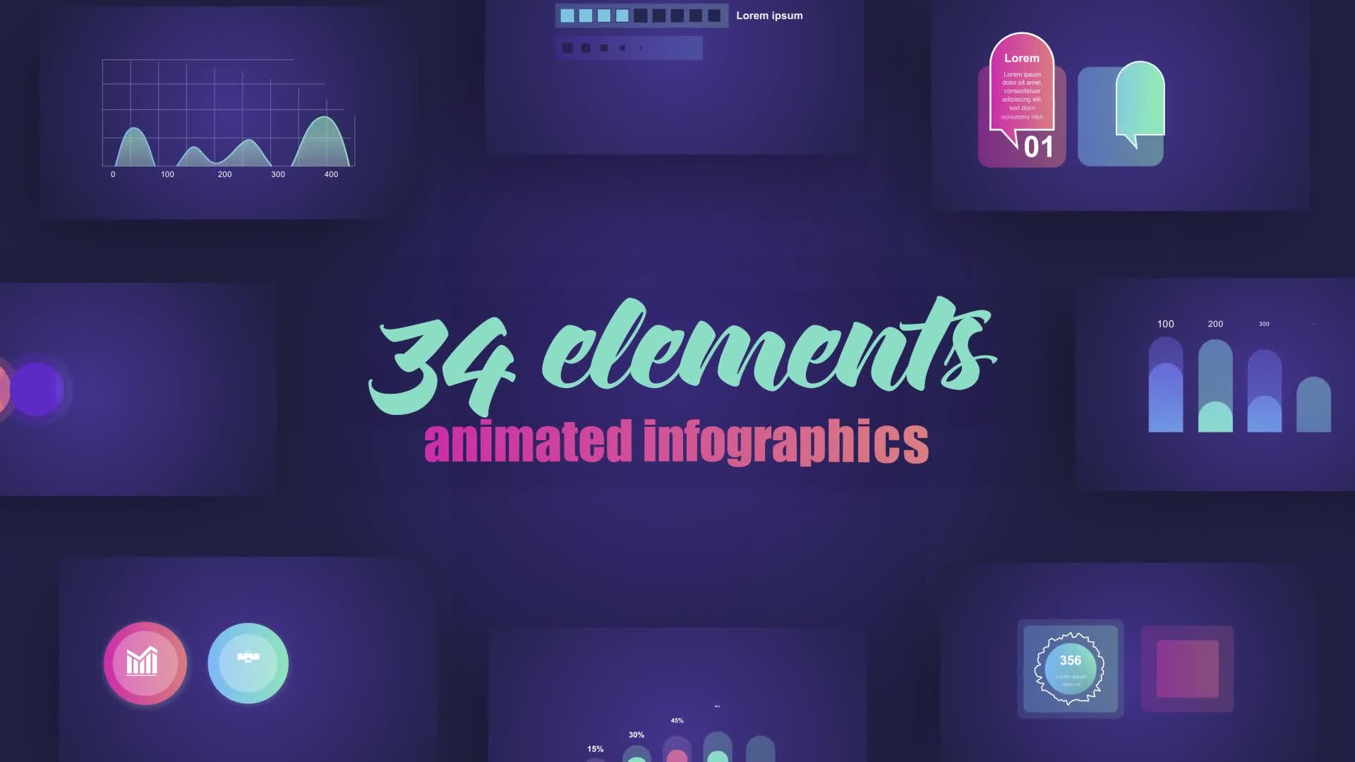 Infographics Vol.41 Videohive 27462304 After Effects Image 1