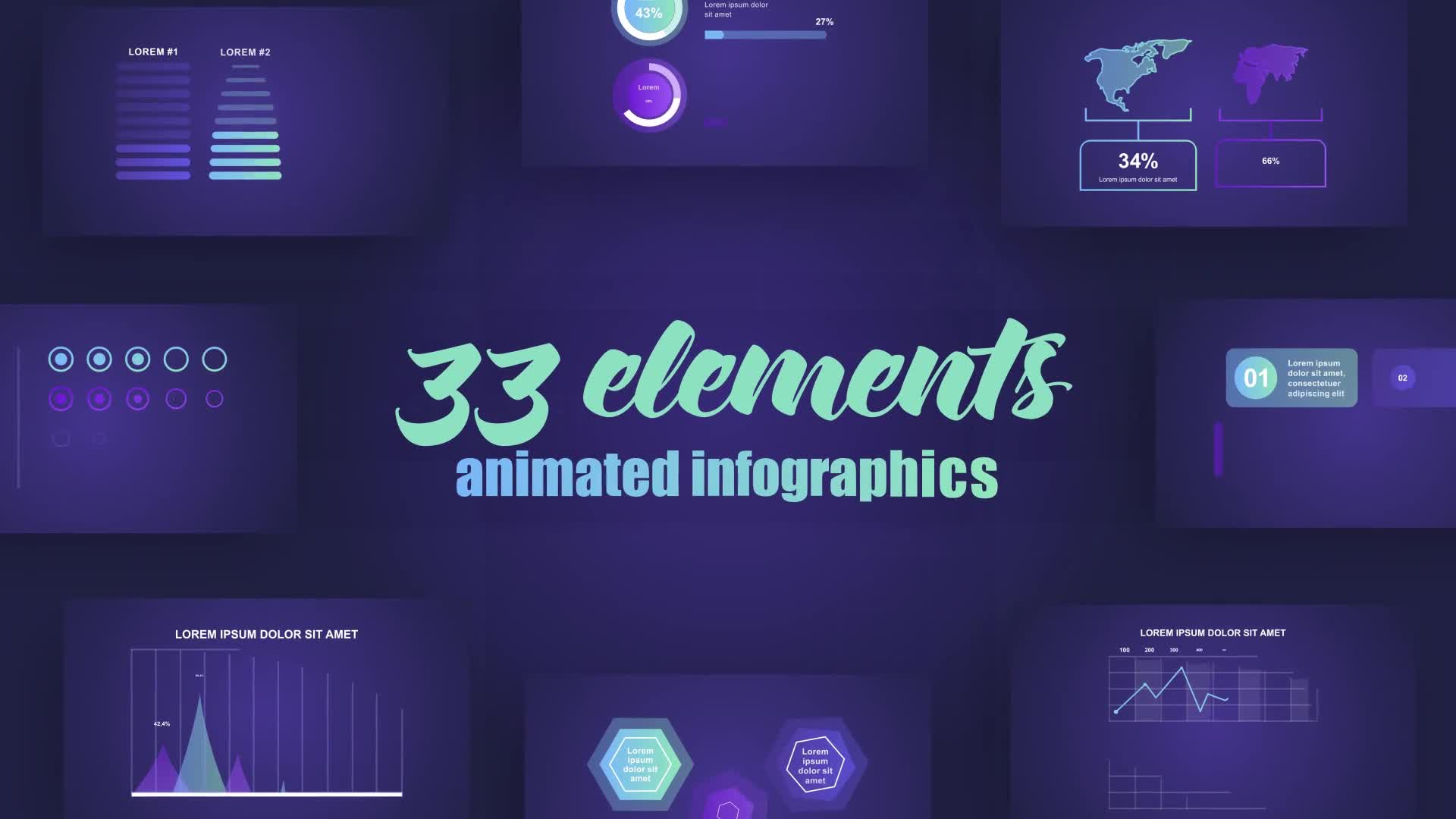 Infographics Vol.42 Videohive 27462394 After Effects Image 1