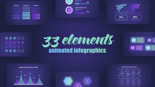 Infographics Vol.42 - Download 27462394 Videohive