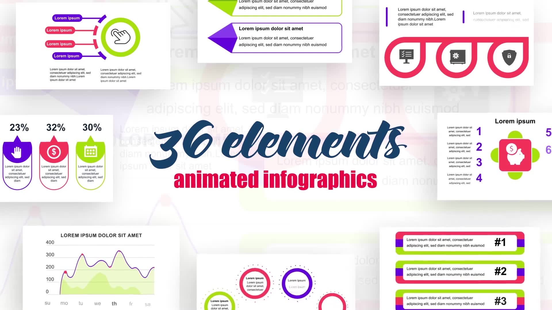 Infographics Vol.5 Videohive 25421835 After Effects Image 2