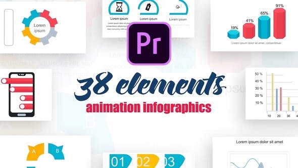 Infographics Vol.7 for Premiere Pro - Videohive 25886263 Download