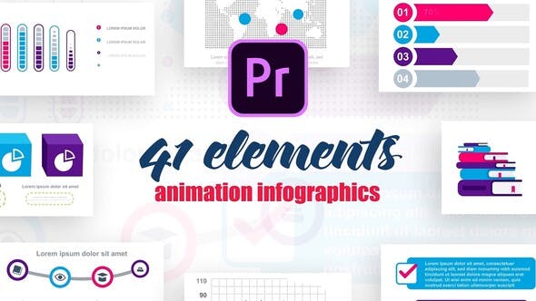 Infographics Vol.8 for Premier Pro - Download Videohive 25902140