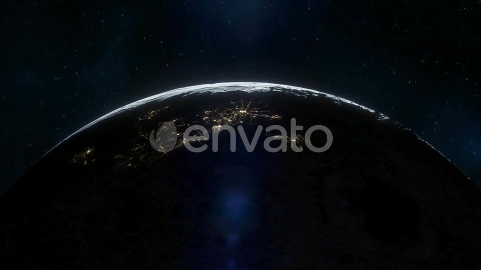 Inhabited Moon of the Future Close - Download Videohive 21774955