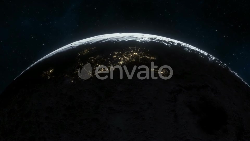 Inhabited Moon of the Future Close - Download Videohive 21774955