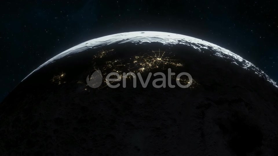 Inhabited Moon of the Future Close - Download Videohive 21774955