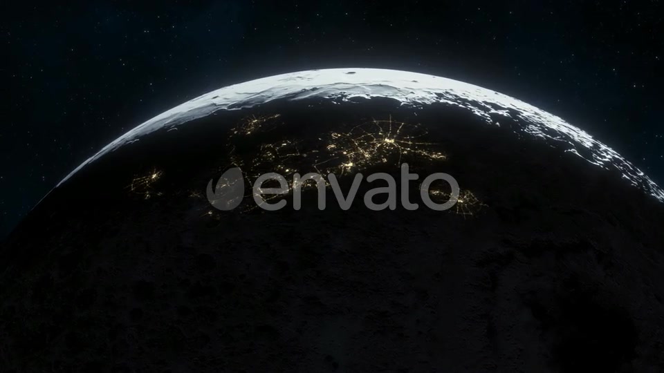 Inhabited Moon of the Future Close - Download Videohive 21774955