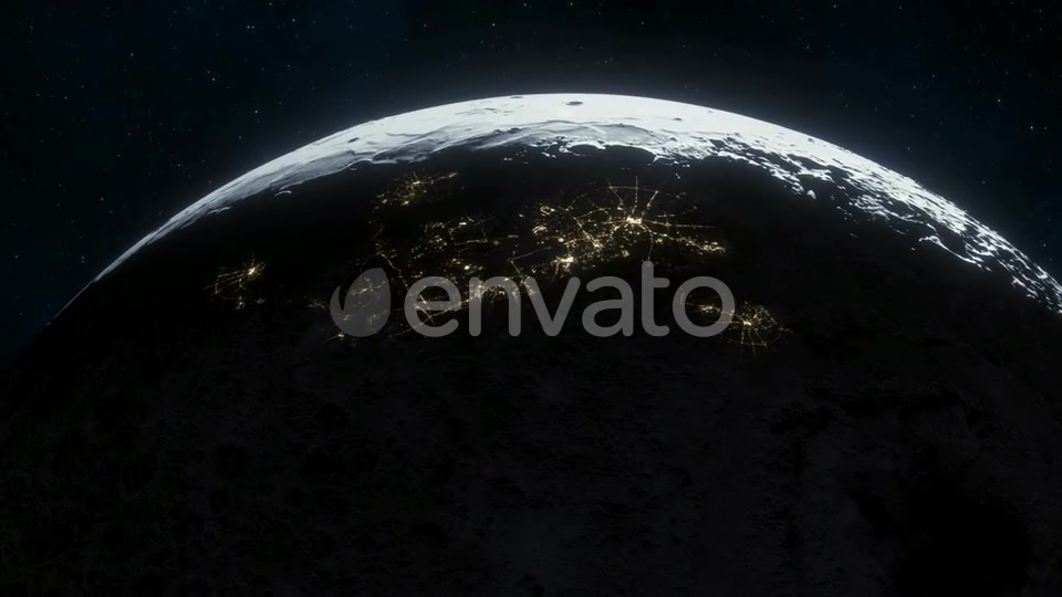 Inhabited Moon of the Future Close - Download Videohive 21774955