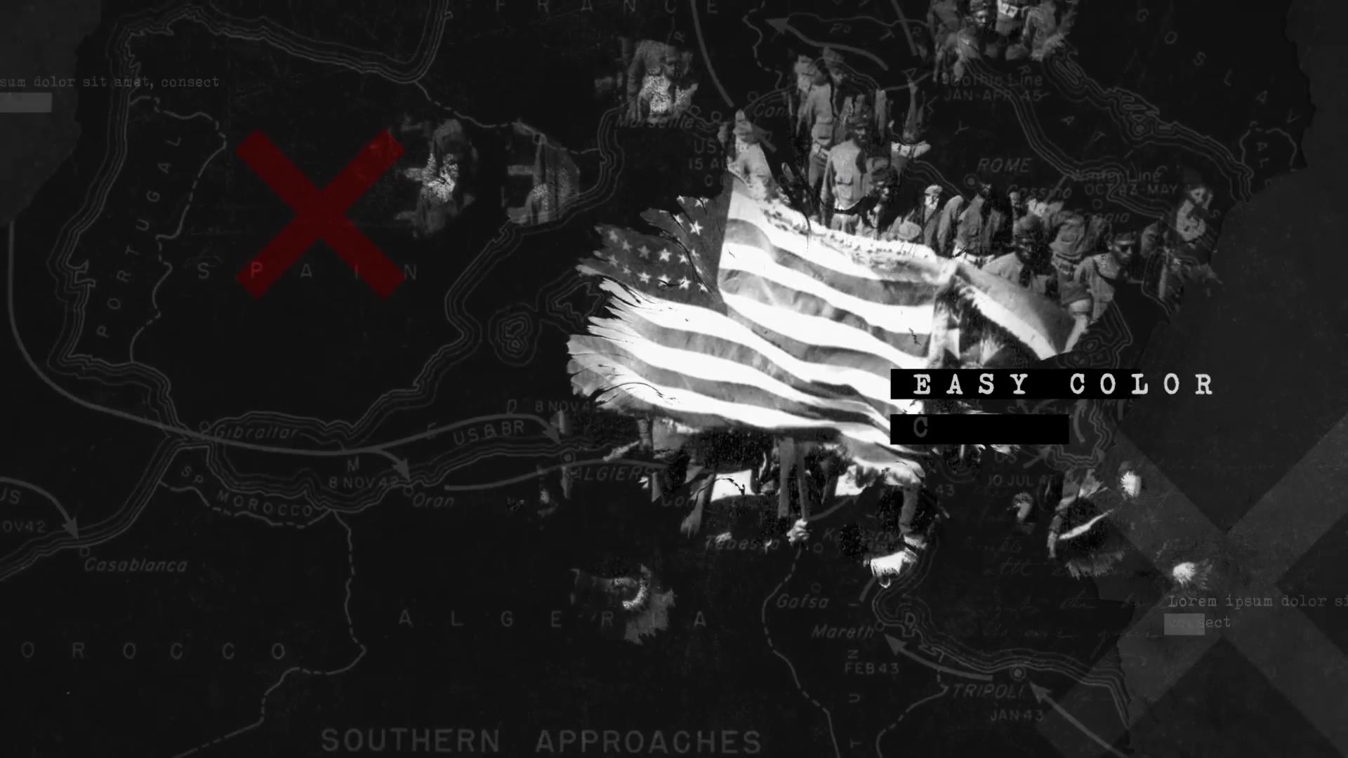 Ink Bleed History Opener / World War Credits / Significant Events of Past / Old Retro Chronicle Videohive 24992163 After Effects Image 7