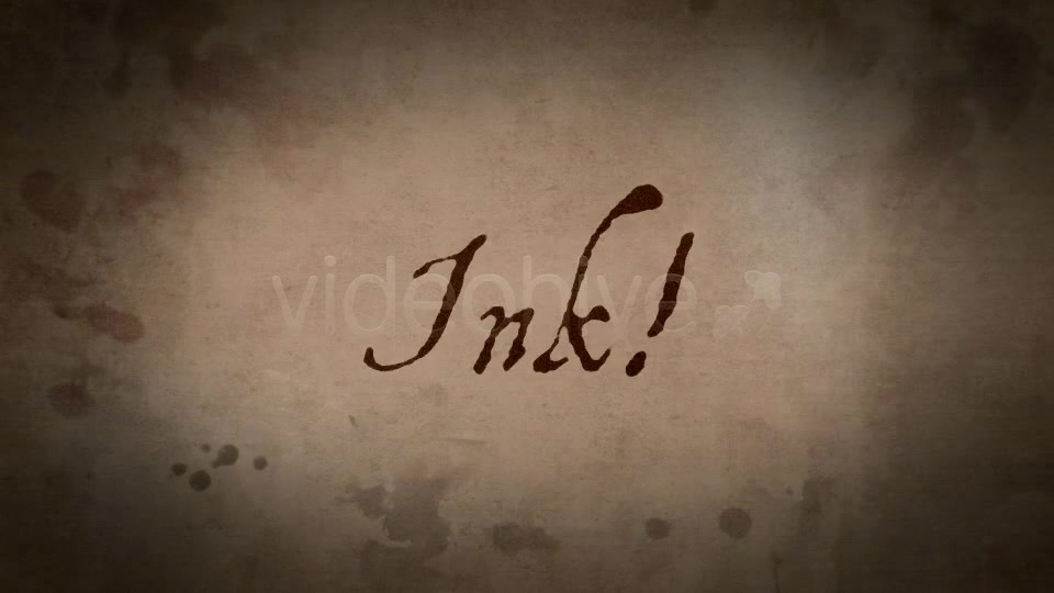 Ink! - Download Videohive 3640656