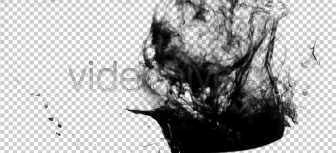 Ink Flowing in Water Extended Video 1  Videohive 159234 Stock Footage Image 12