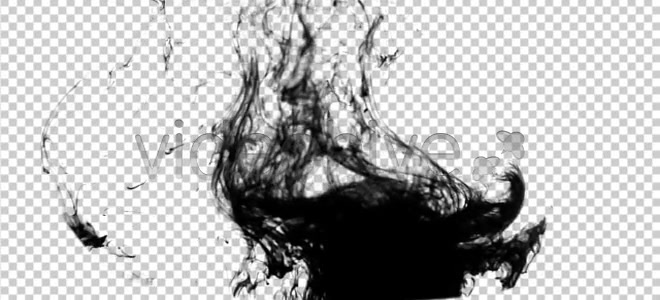 Ink Flowing in Water Extended Video 1  Videohive 159234 Stock Footage Image 7