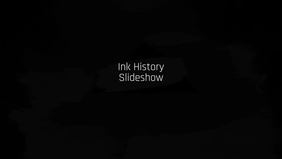 Ink History Slideshow Videohive 22396142 After Effects Image 1
