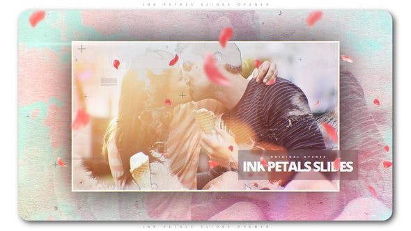 Ink Petals Slides Opener - Videohive Download 22173468