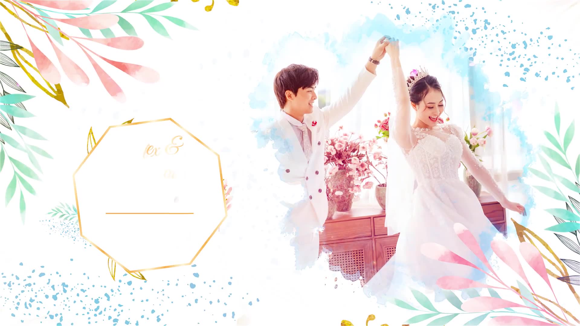 Ink Romantic Wedding Slideshow Videohive 40068661 After Effects Image 2
