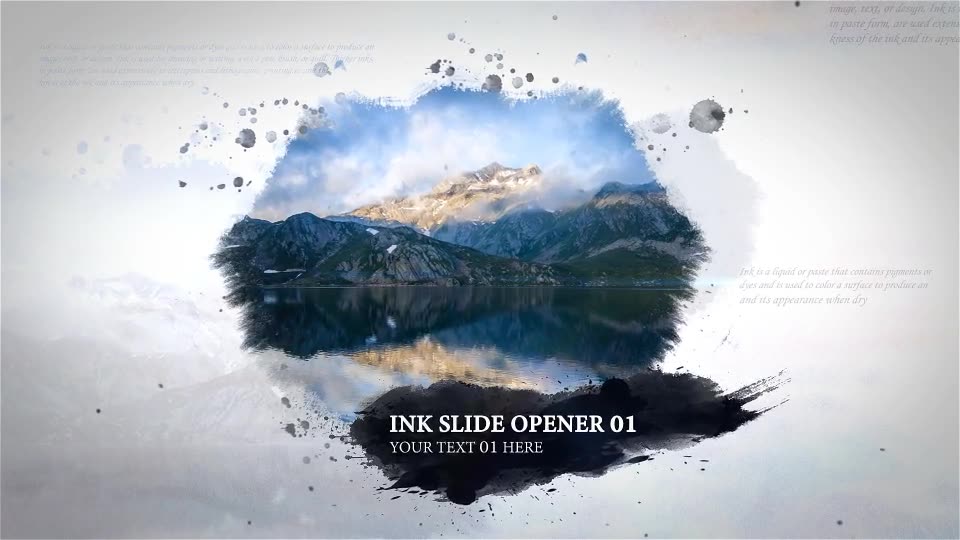 Ink Slide Opener - Download Videohive 13827273