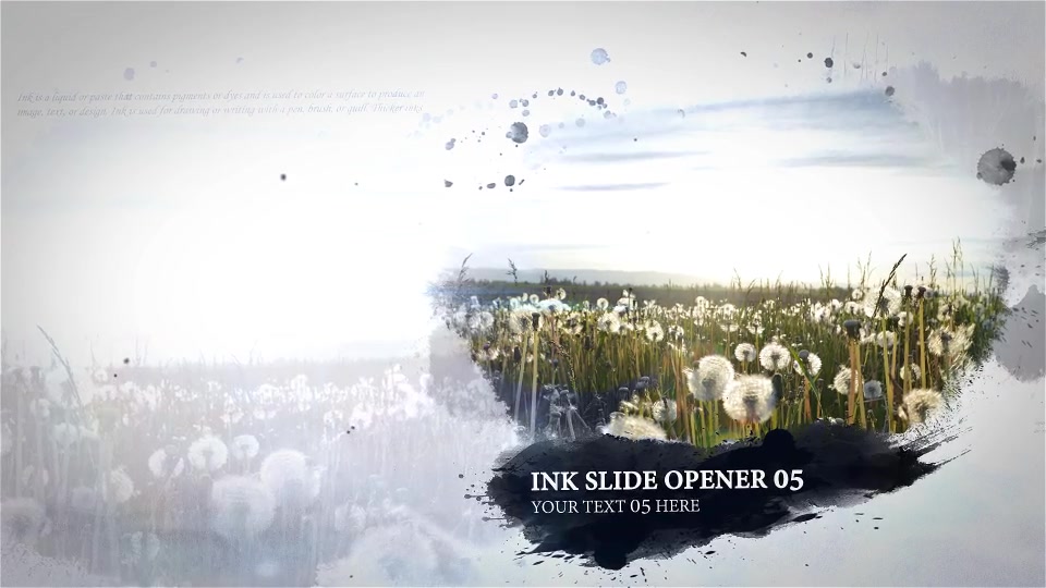 Ink Slide Opener - Download Videohive 13827273