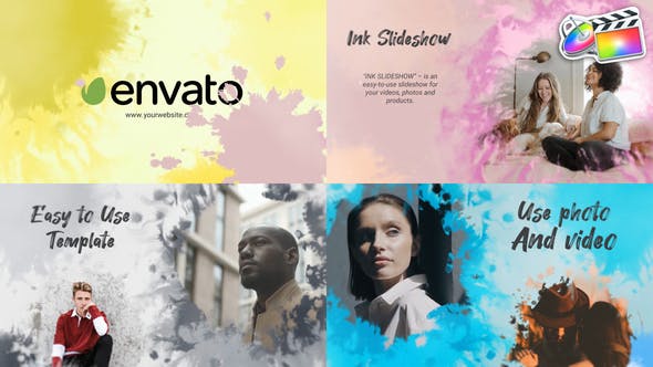 Ink Slideshow for FCPX - Videohive Download 38429356