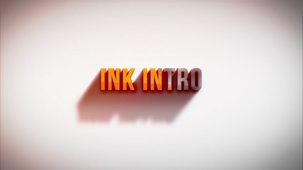 Ink Tetx Intro - Download Videohive 31251013