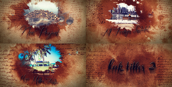 Ink Titles 2 - Download Videohive 7569279