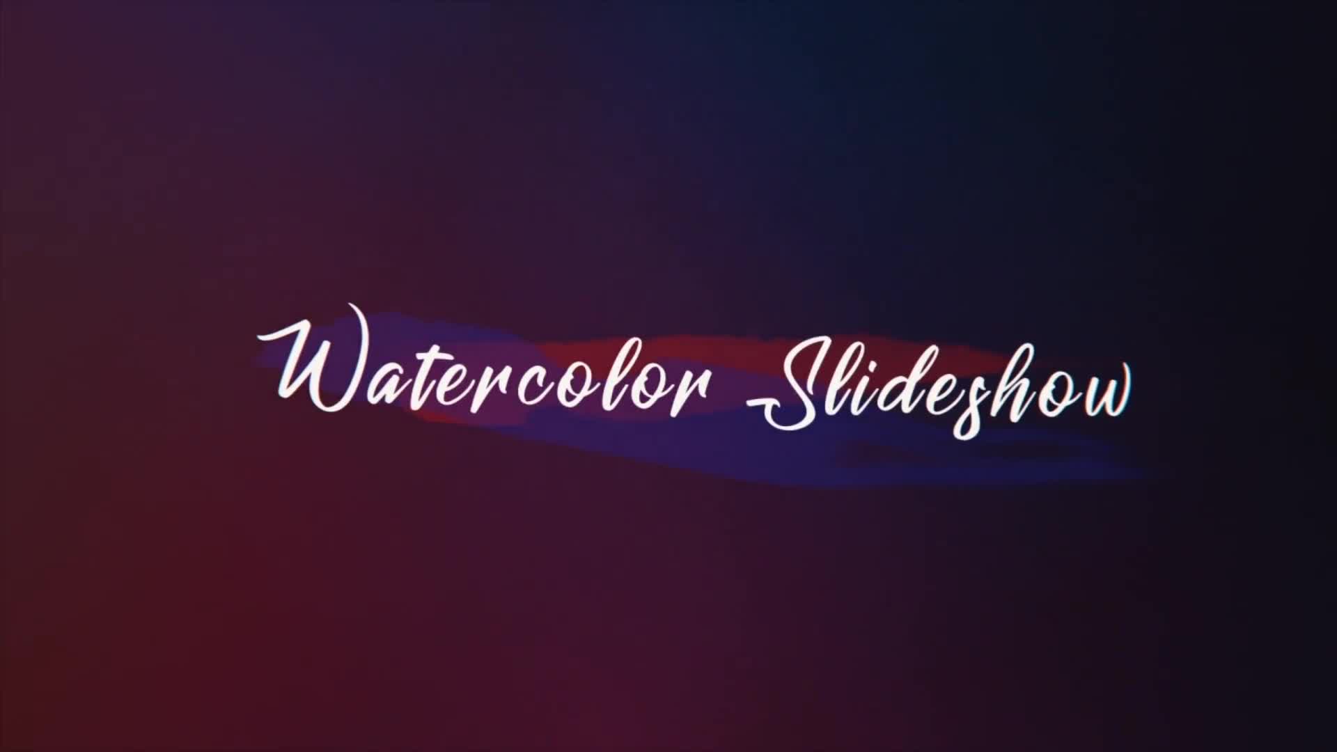 Ink Watercolor Slideshow - Download Videohive 20596022