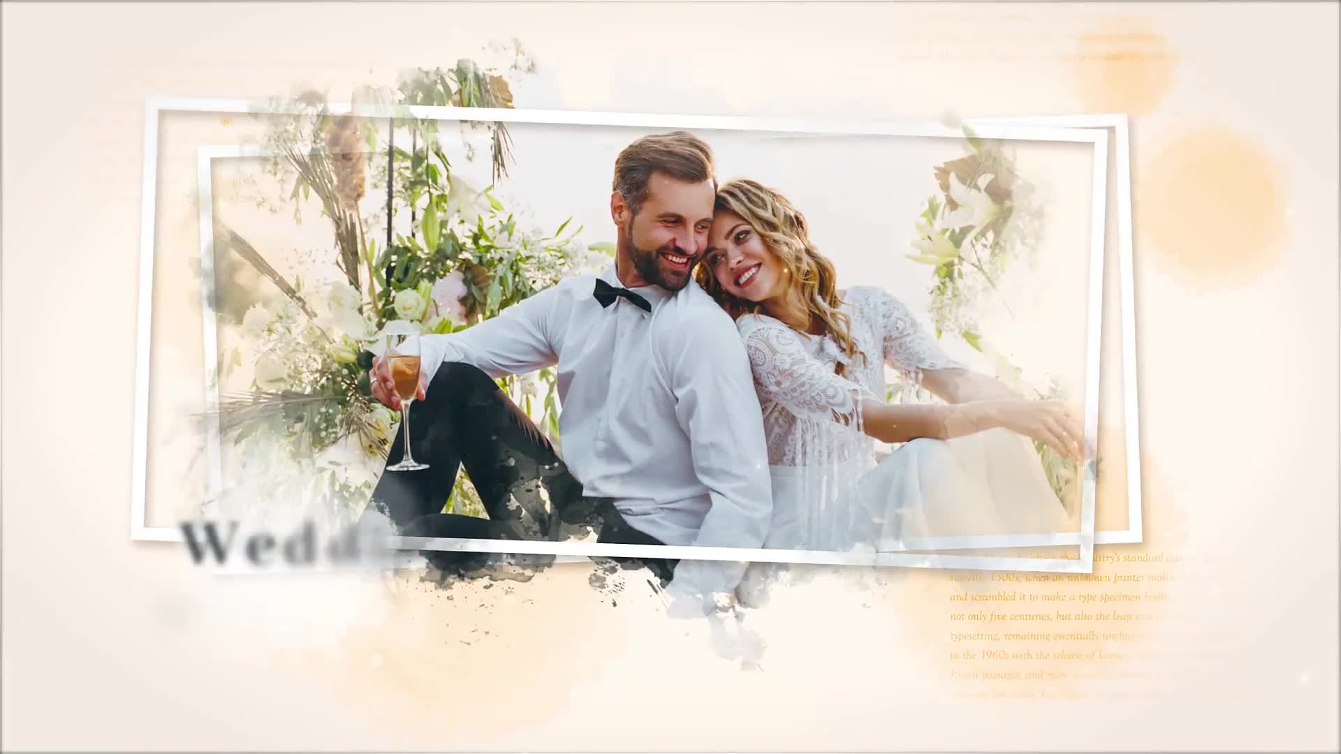 Ink Wedding Slideshow Videohive 44736415 After Effects Image 1