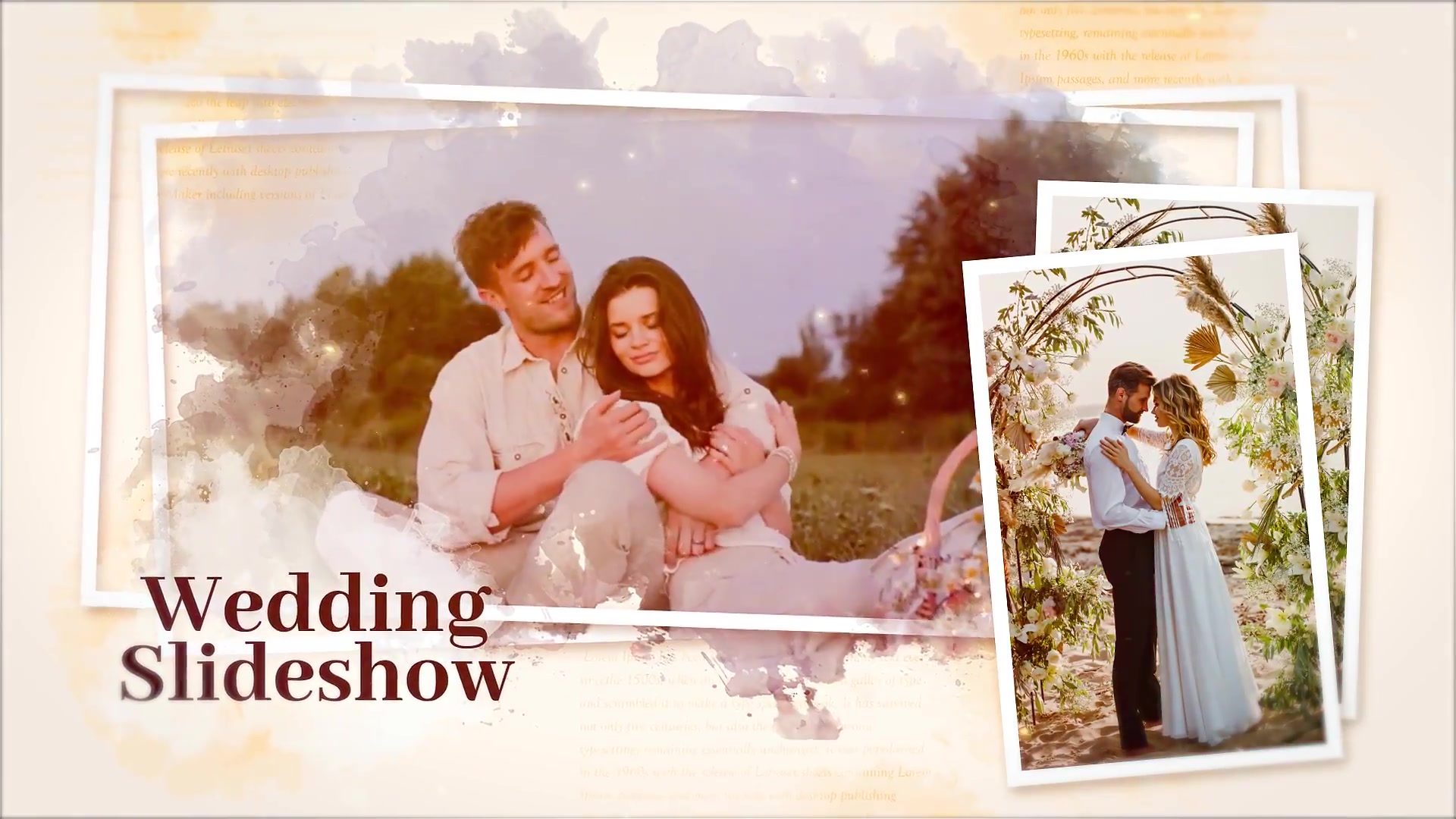 Ink Wedding Slideshow Videohive 44736415 After Effects Image 5