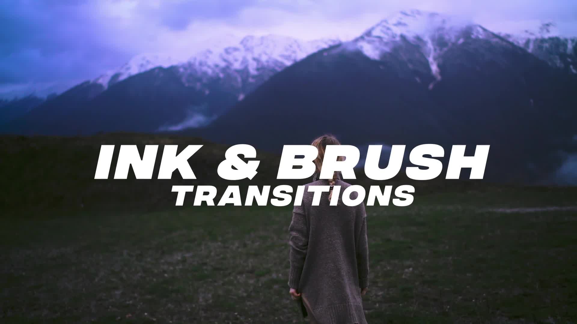 Ink&Brush Transitions Videohive 36234737 After Effects Image 1