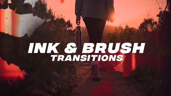 Ink&Brush Transitions - Download 36234737 Videohive