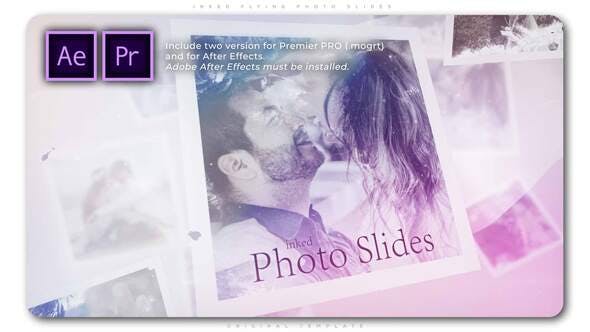 Inked Flying Photo Slides - Download 32299475 Videohive