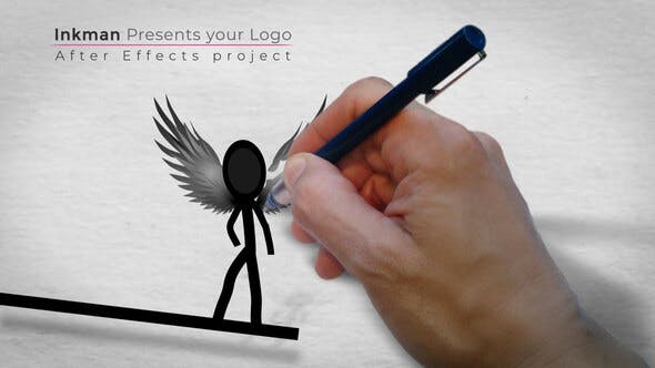 Inkman presents your logo (AE project) - 132169 Download Videohive