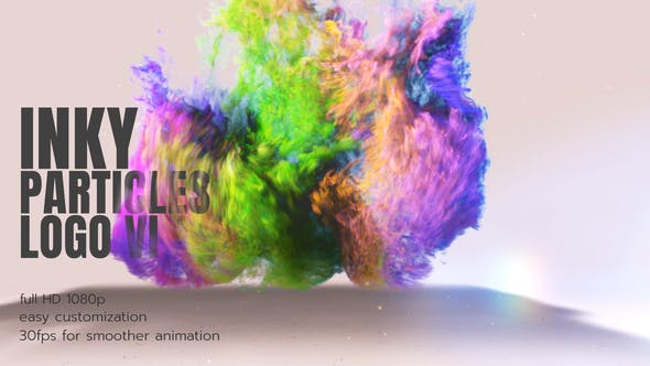 Inky Particles Logo - Download Videohive 26536890