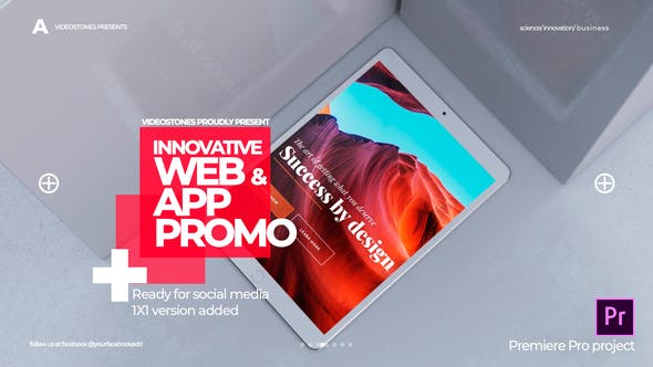 Innovative App & Web Promo Premiere Pro - 33603035 Videohive Download