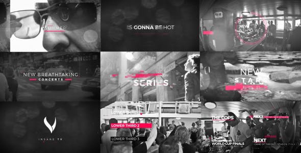Insane TV Production Pack - 16260353 Videohive Download