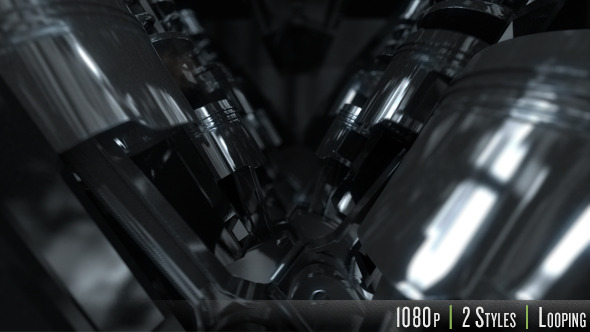 Inside V8 Engine - Download Videohive 10679106