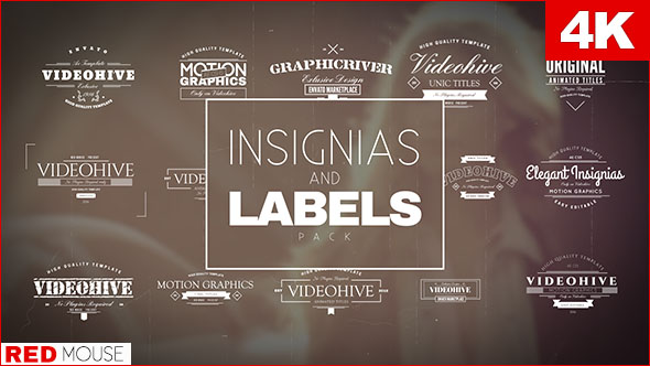 Insignias And Labels Pack - Download Videohive 16849918
