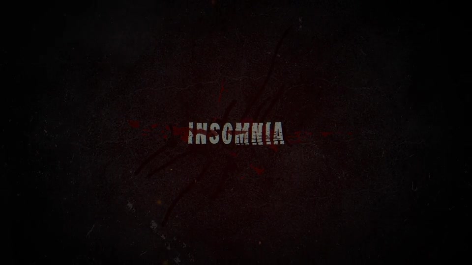 Insomnia Thriller / Horror Trailer - Download Videohive 19674854