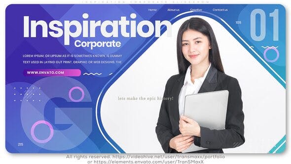 Inspiration Corporate Slideshow - Videohive 25969593 Download