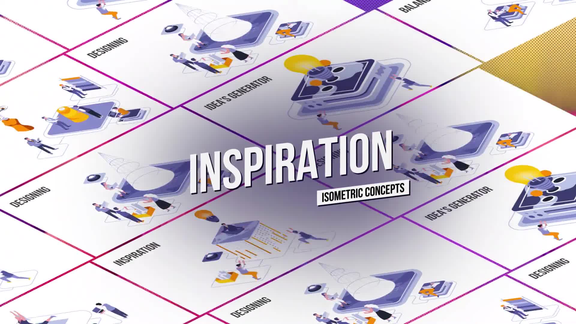 Inspiration Isometric Concept Videohive 28986847 After Effects Image 1